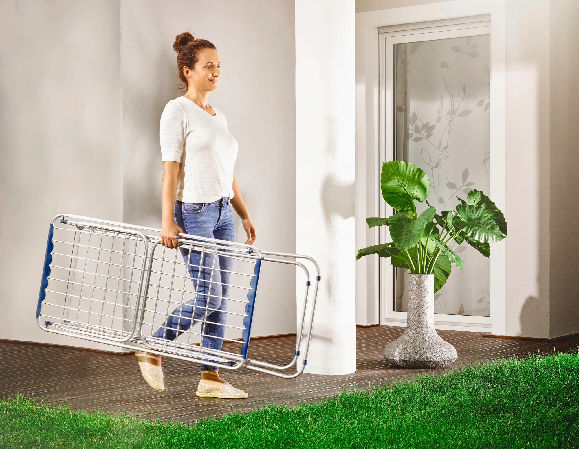 Podna sušilica za veš CLASSIC SIENA 180 Easy Aluminium