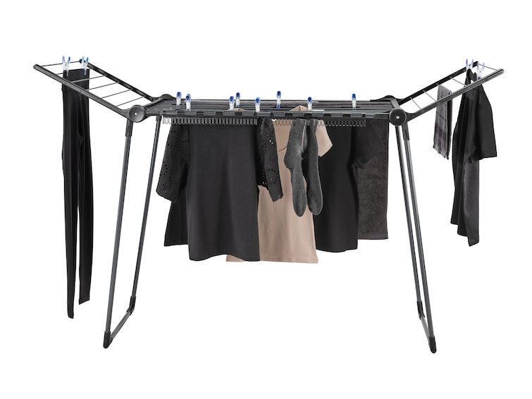 Podna sušilica za veš PEGASUS 150 Solid Slim Black - Slika 4